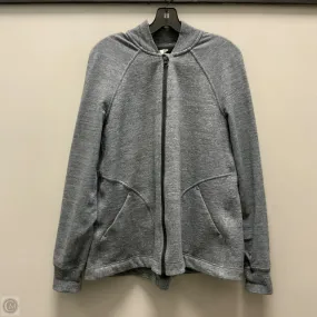 Athletic Jacket By Lululemon In Grey, Size: S Multi Pocket System Light Padding