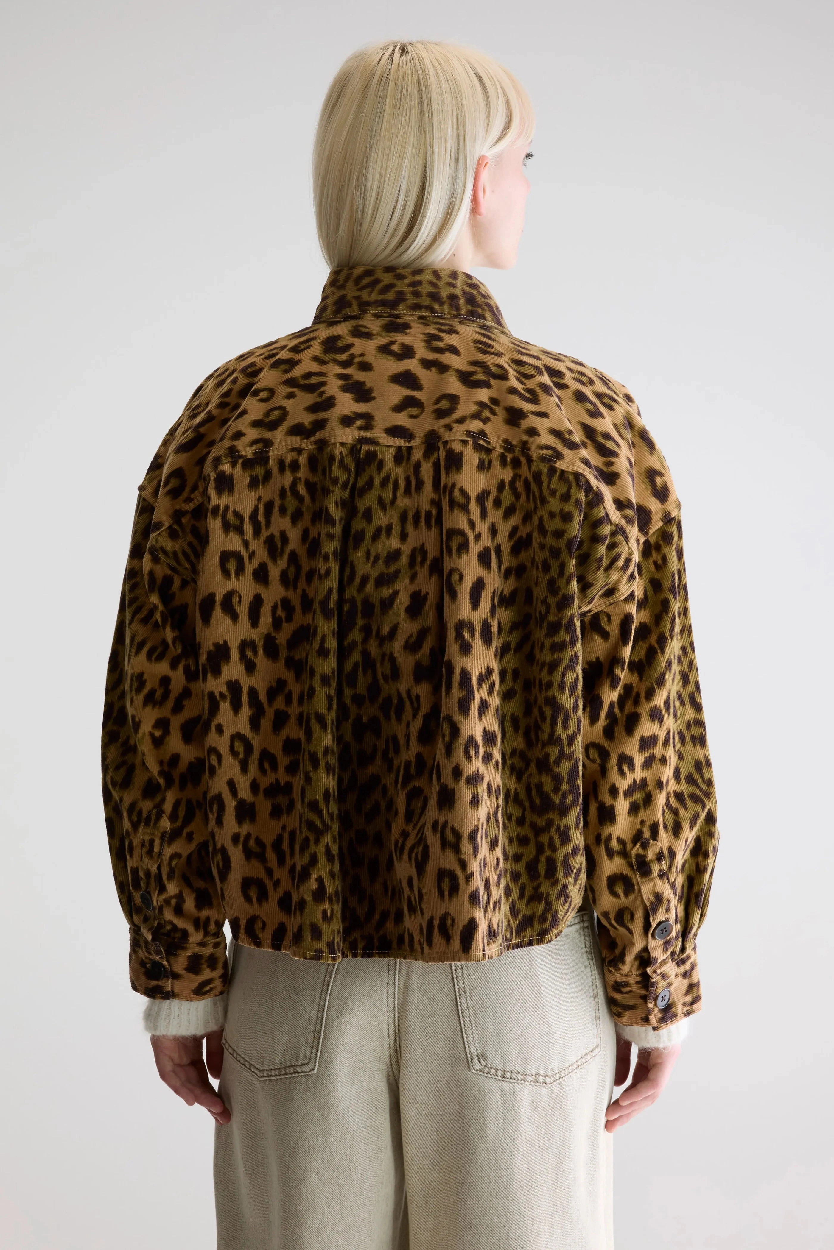 Tailored Cut Style Extended Coverage Bellerose Wyat Leopard Jacket