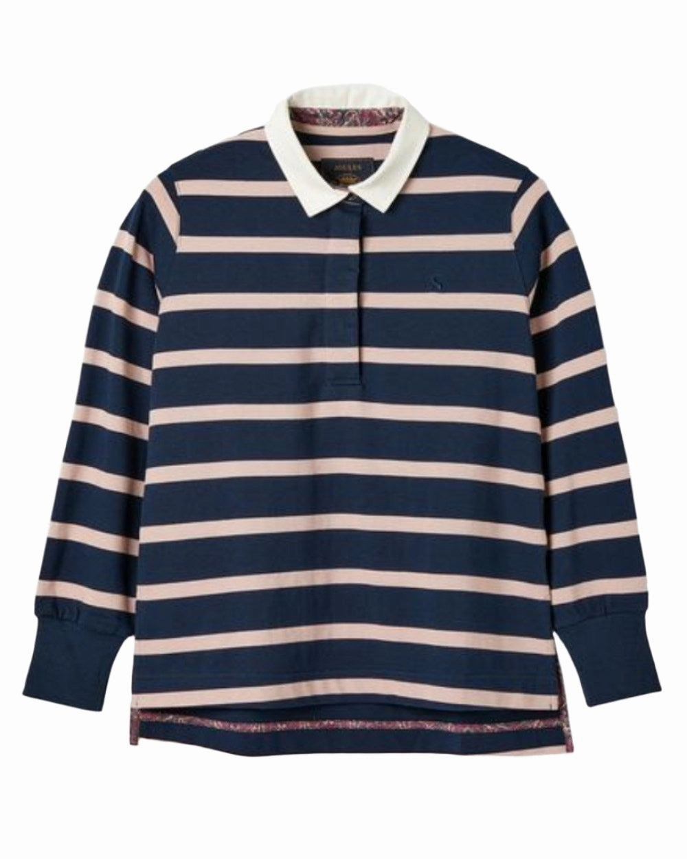 Nurse Joules Sammie Striped Heavyweight Cotton Rugby Shirt