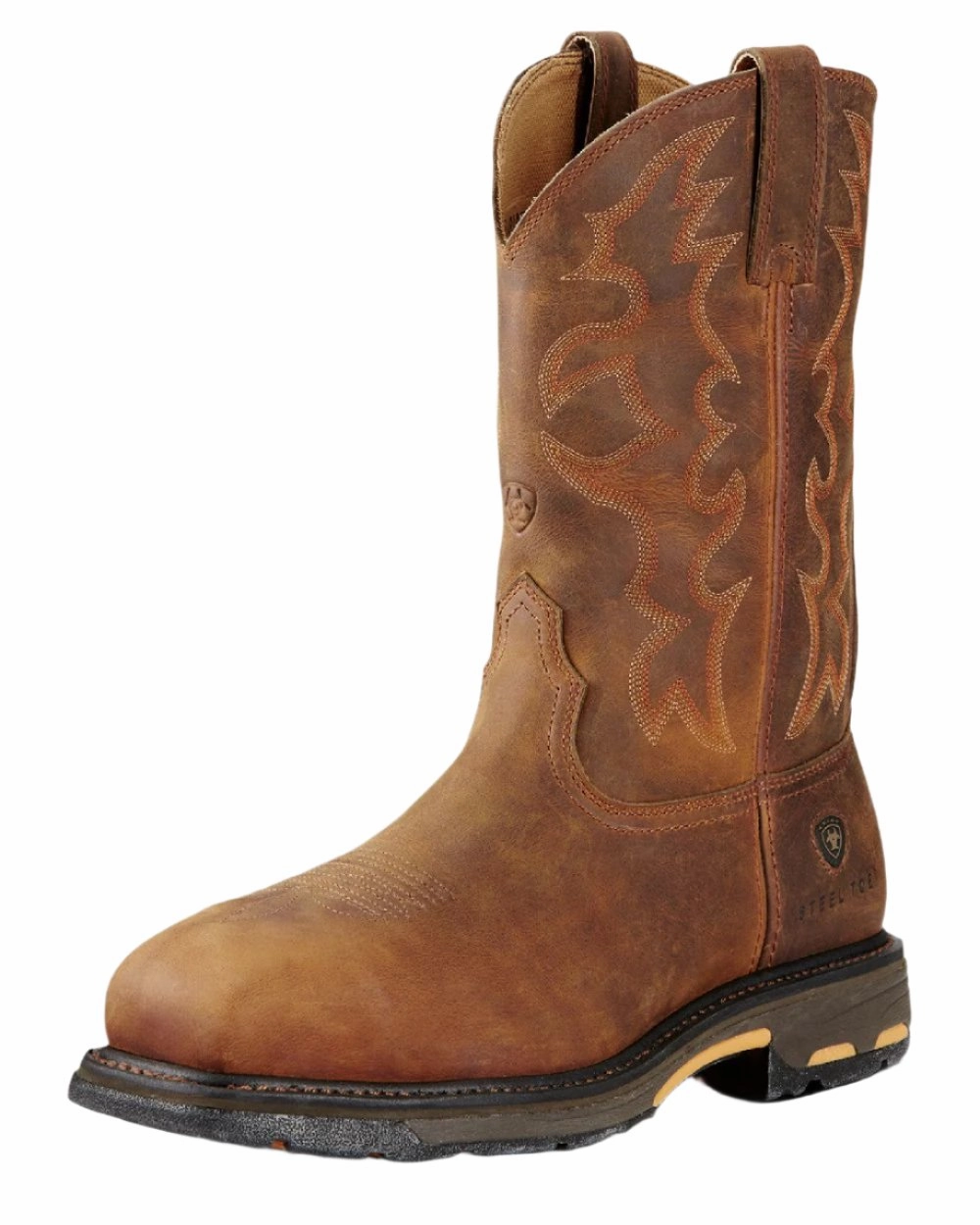 Stable Support Rainy Days Multi-Purpose Ariat Mens WorkHog Wide Square Toe Steel Toe Work Boots