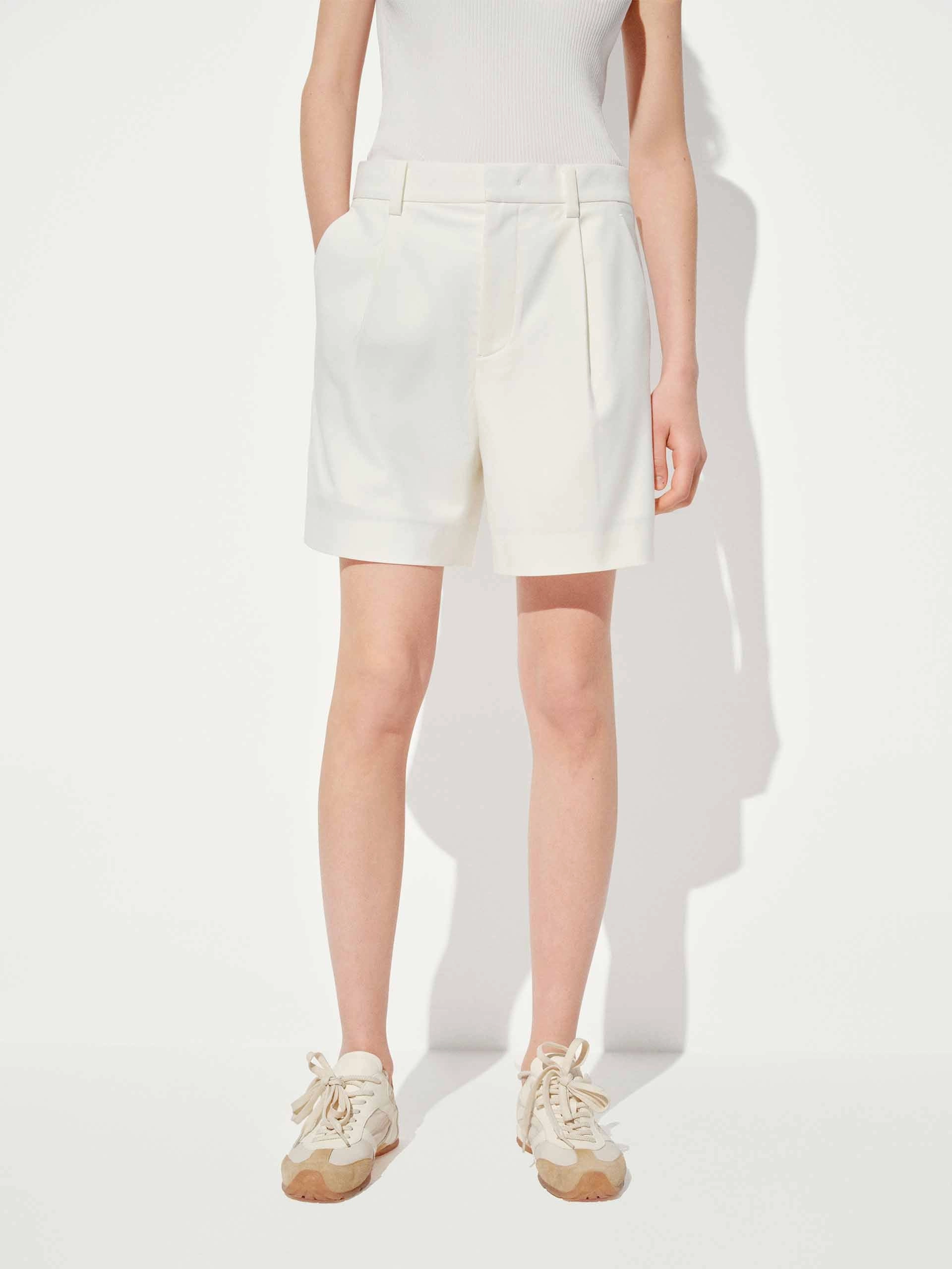 Flame Retardant Coating Simple Cut Straight Side Pocket Shorts