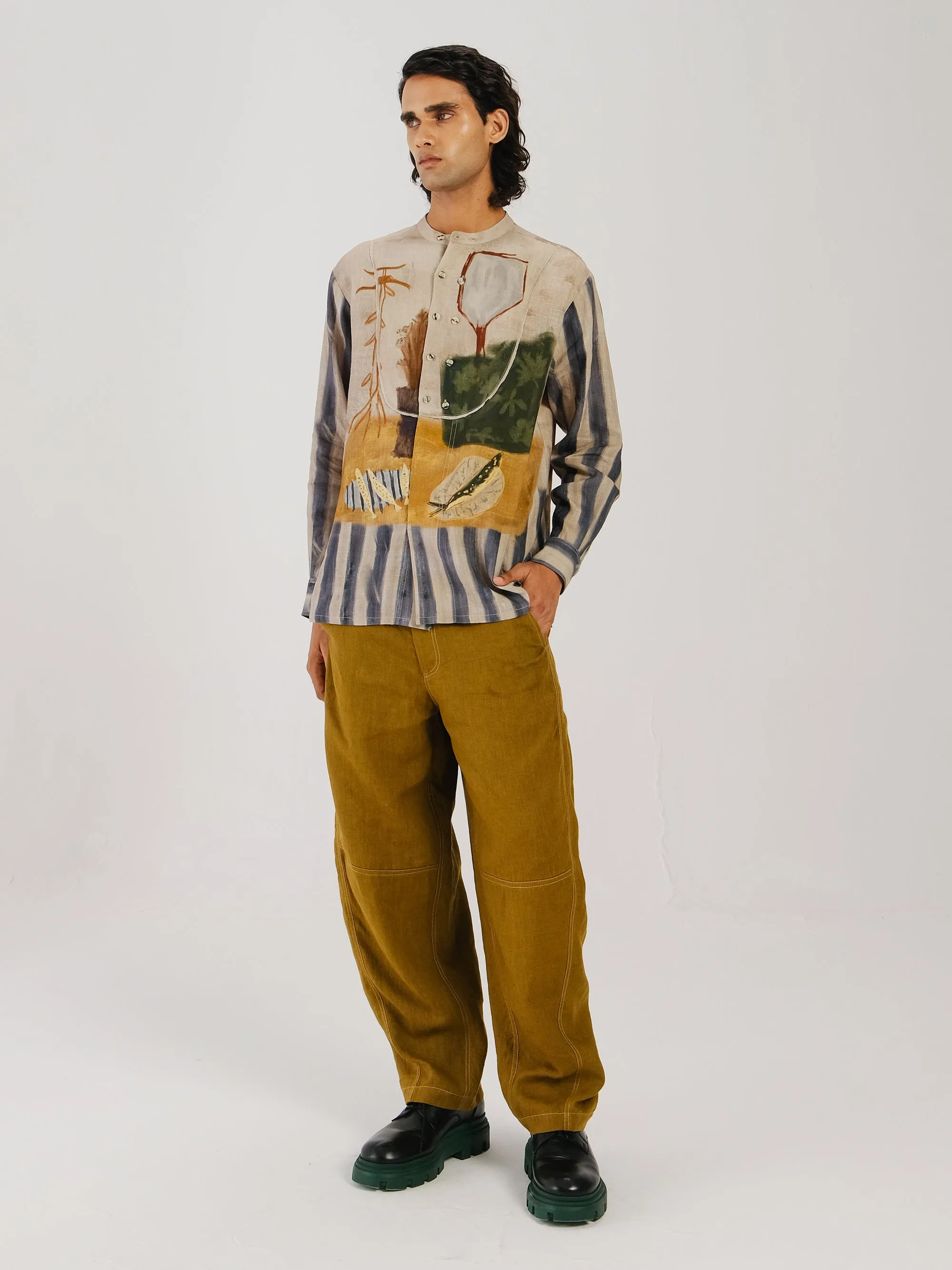 Overlap Shirt Athleisure Trend Multi Pocket Utility