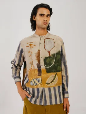 Overlap Shirt Cooling Mesh Lining