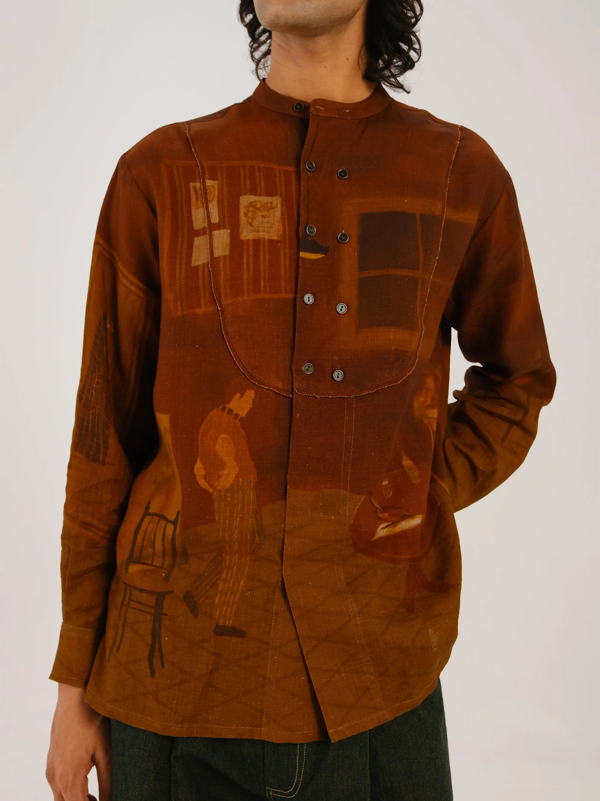 Overlap Shirt Versatile Layering Piece