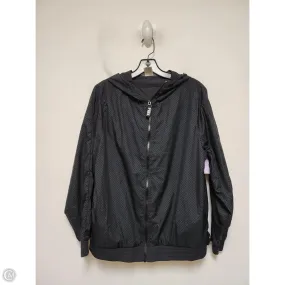 Body Mapped Ventilation Athletic Jacket By Pink In Black, Size: Xs