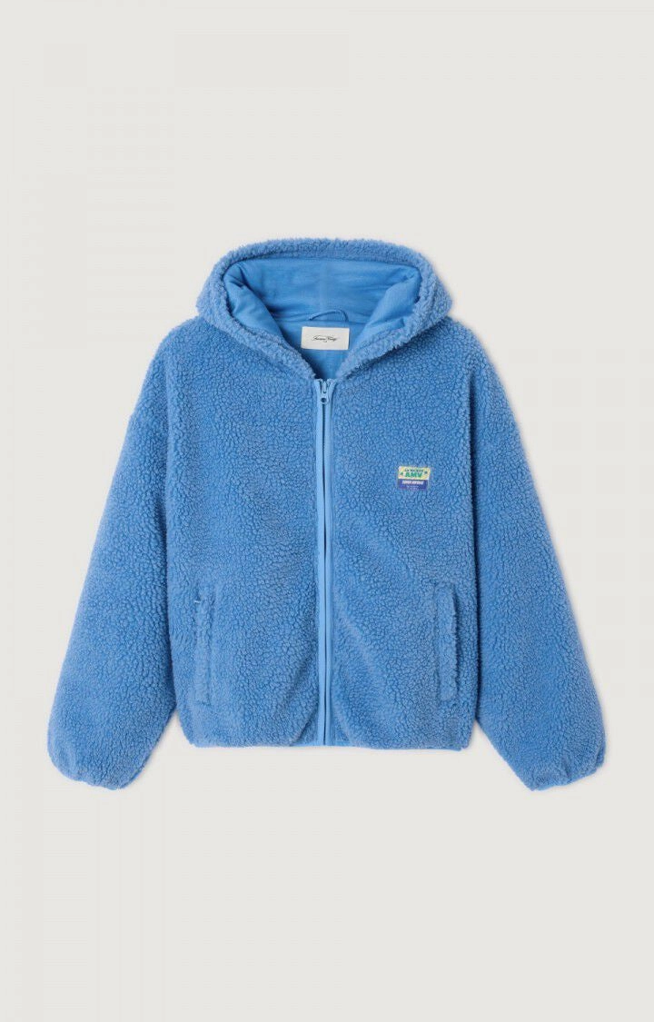 WaterResistantCoating American Vintage Hoktown Fleece Hoodie in Celestial