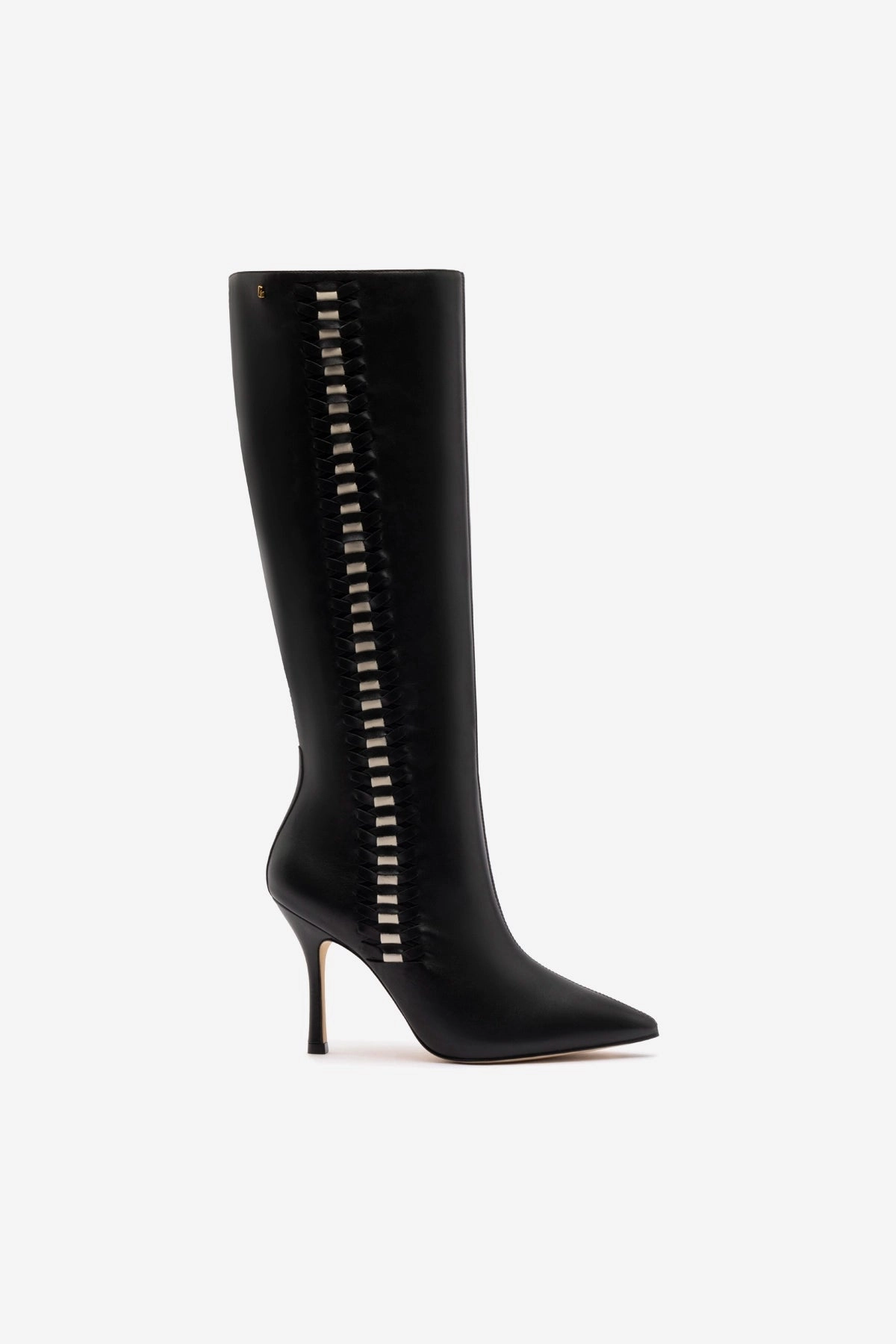 Shockproof No Laces Kate Boot In Black Leather