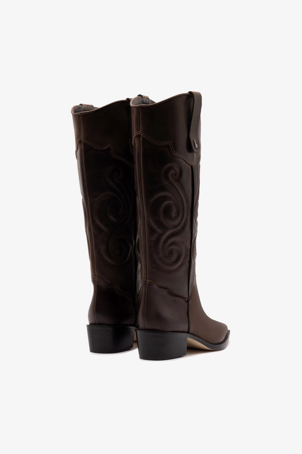 Performance Focus Paloma Boot In Brown Shadow Leather