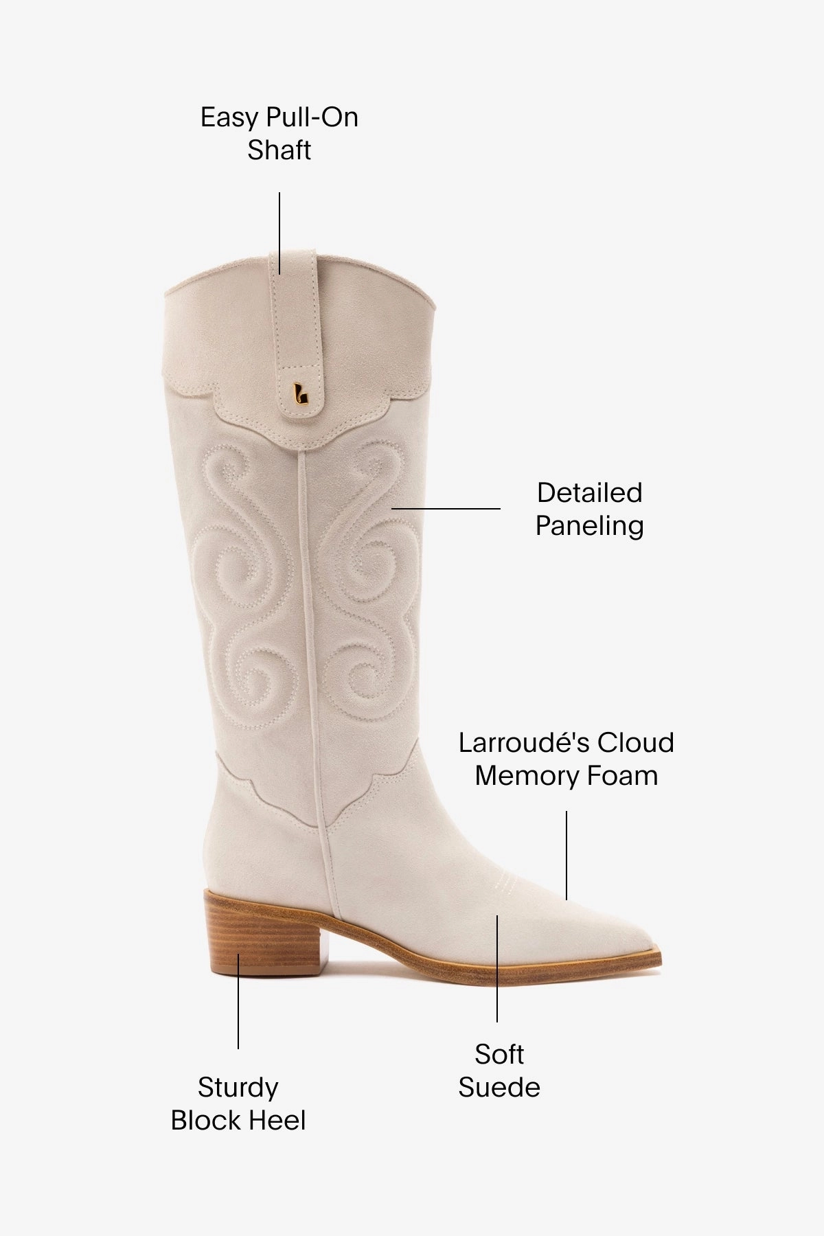 Paloma Boot In Mushroom Grey Suede Urban Fashion