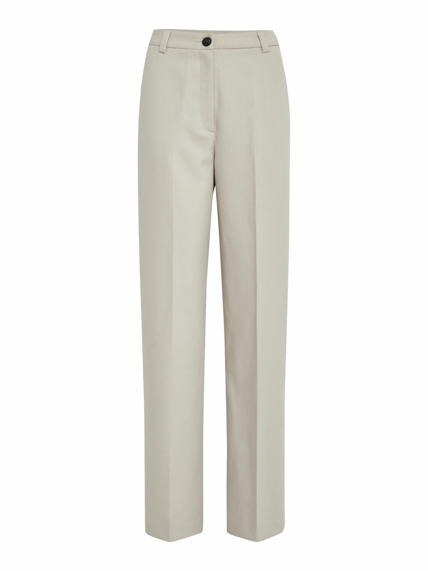Elasticized Cuffs PC6407 Ginette Trousers - Feather Grey
