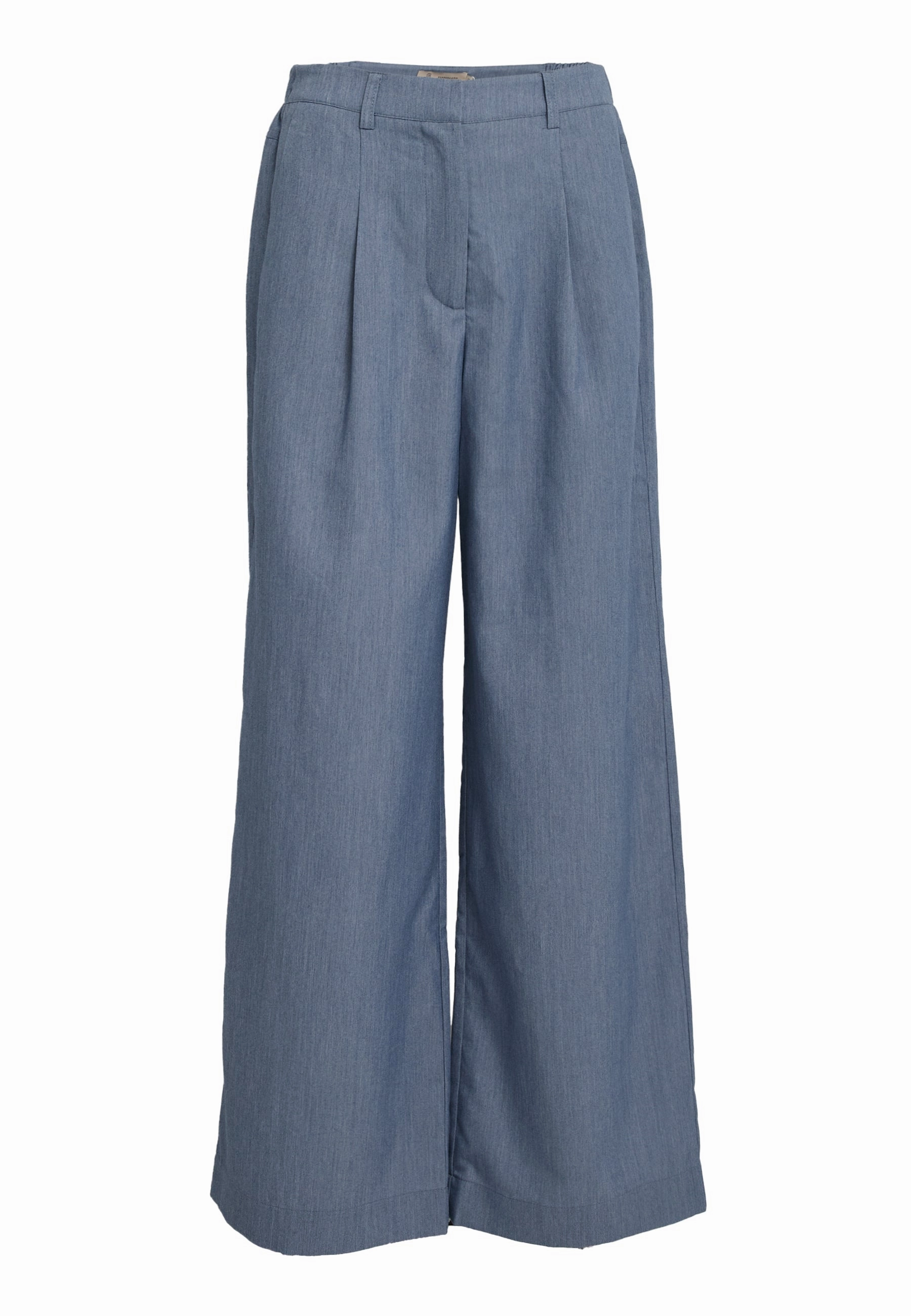 Classy Fit Soft Waist PC8179 Filippa Wide Leg Pant - Allure Blue Metallic