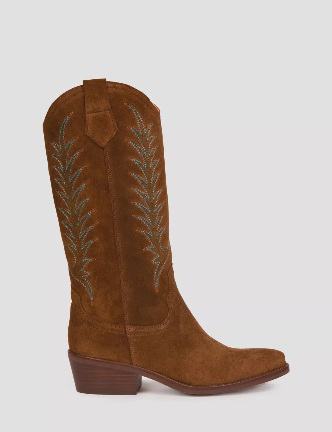 rain walk Penelope Chilvers Goldie Cordobean Suede Boots in Peat
