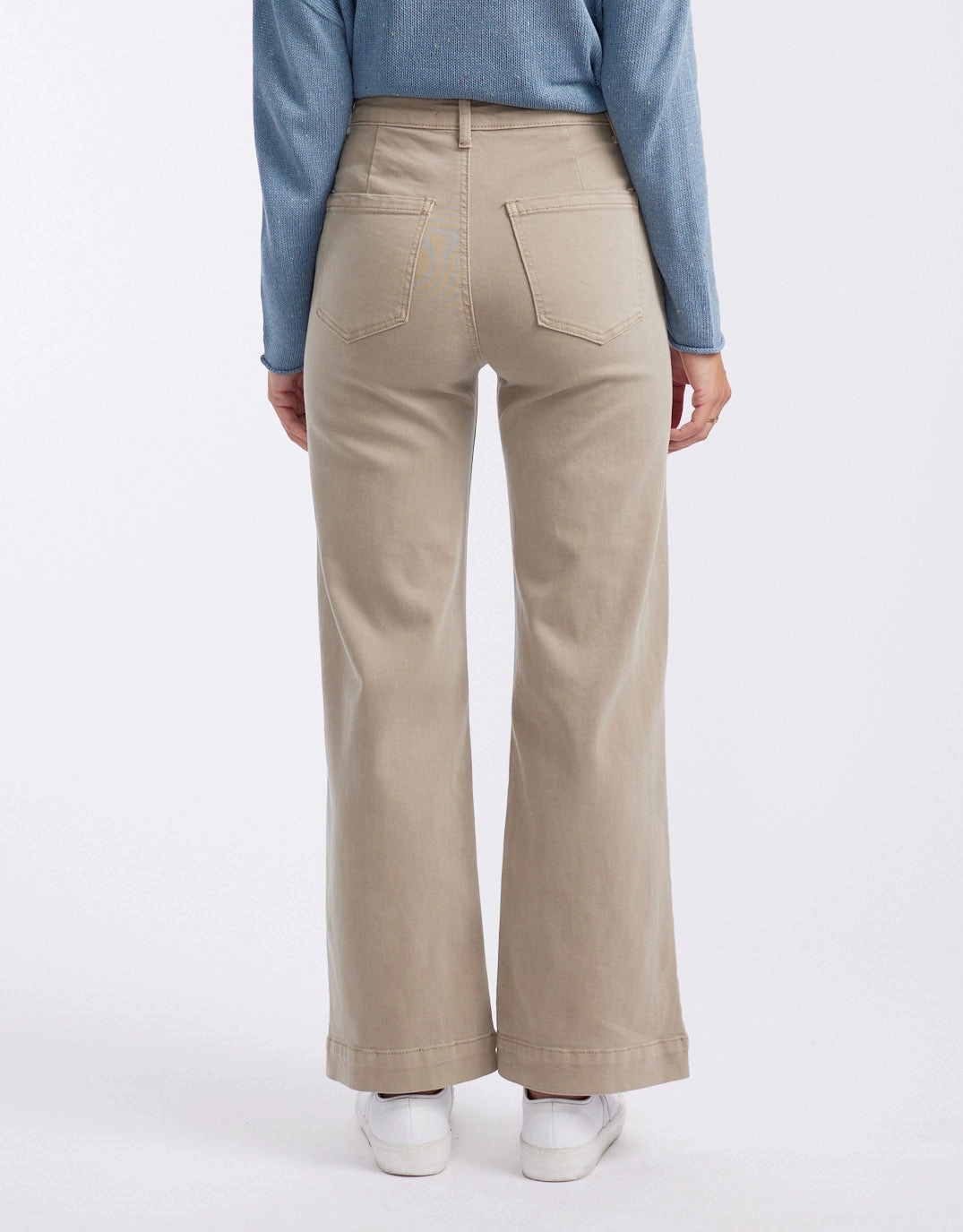 Street Inspired Bobbi 7/8 Denim Jeans - Elk