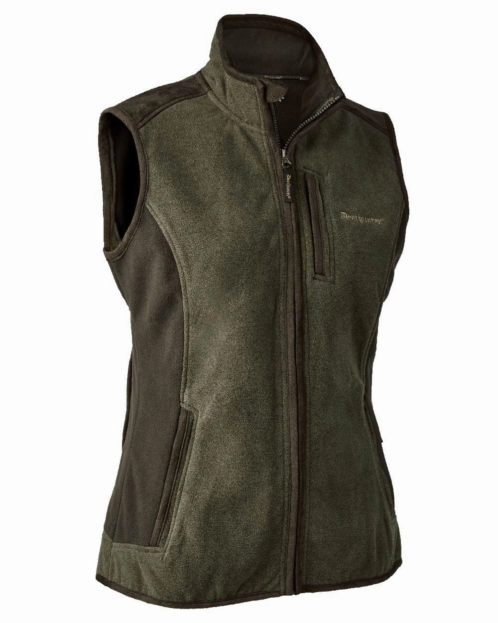 Weather Ready AbrasionResistant Surface Deerhunter Lady Pam Bonded Fleece Waistcoat