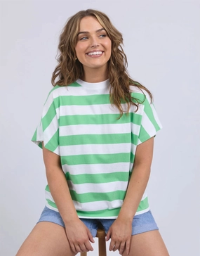Smart Casual Look Poet Tee - Spring Green