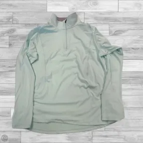 Microfiber texture Weekend Ready Look Athletic Jacket By Champion In Teal, Size: Xl