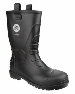 Comfortable to walk Amblers Safety FS90 Waterproof S5 SRA PVC Safety Rigger Boots