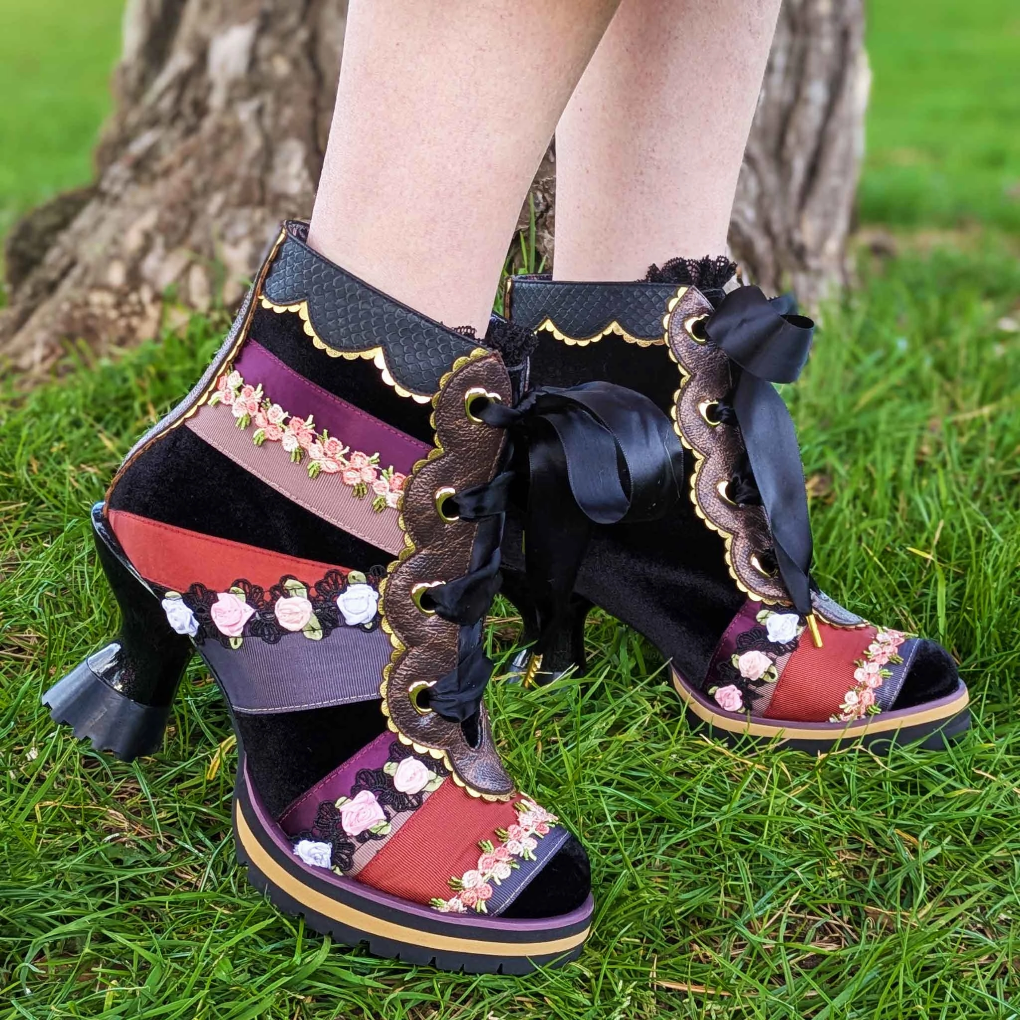 Pretty Patchwork Shock Absorbing