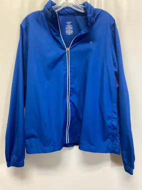 Winter Fashion Durable Stitching Blue Athletic Jacket Danskin Now, Size Xl