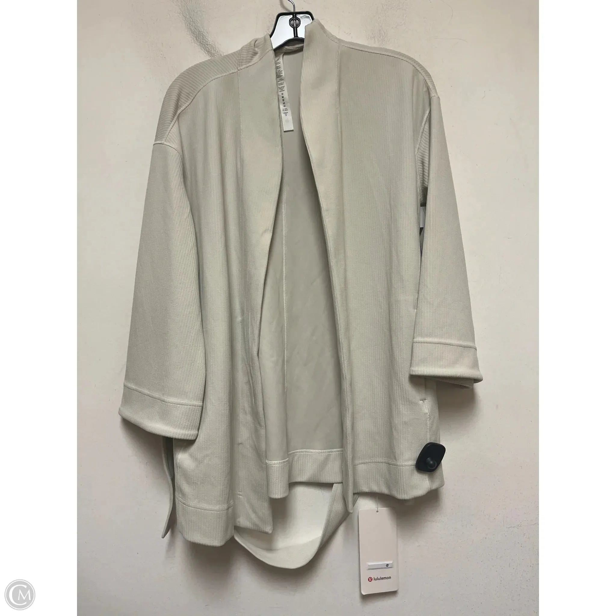 Modular Attachments Weatherproof Zipper Tech Athletic Jacket By Lululemon In Tan, Size: 4