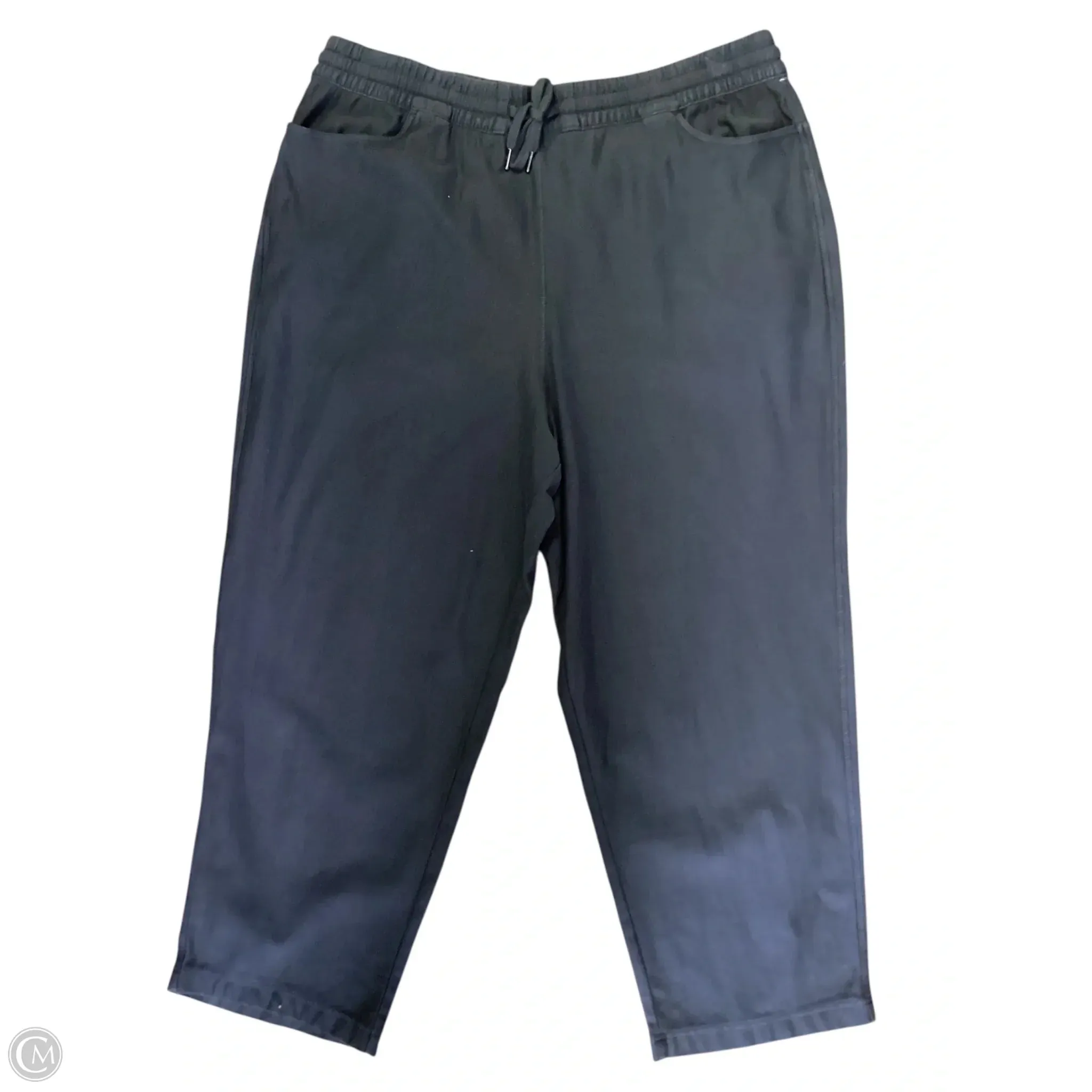 Athletic Pants By Athleta In Black, Size: 2x No Tag Layer-Friendly Fit