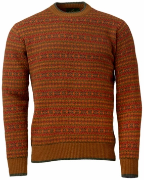 Laksen Mens Voss Jacquard Sweater Travel Ready