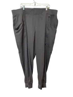 Quick Fit Design Athletic Pants By Cuddl Duds In Grey, Size: 3x