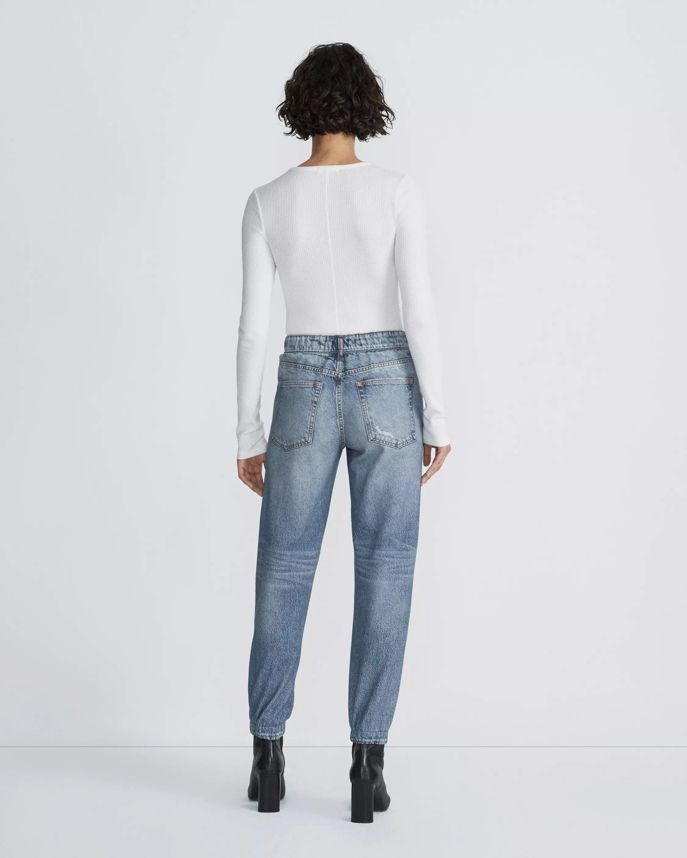 Easy Care Fabric Cozy Look Rag & Bone Miramar Jogger in Lynn