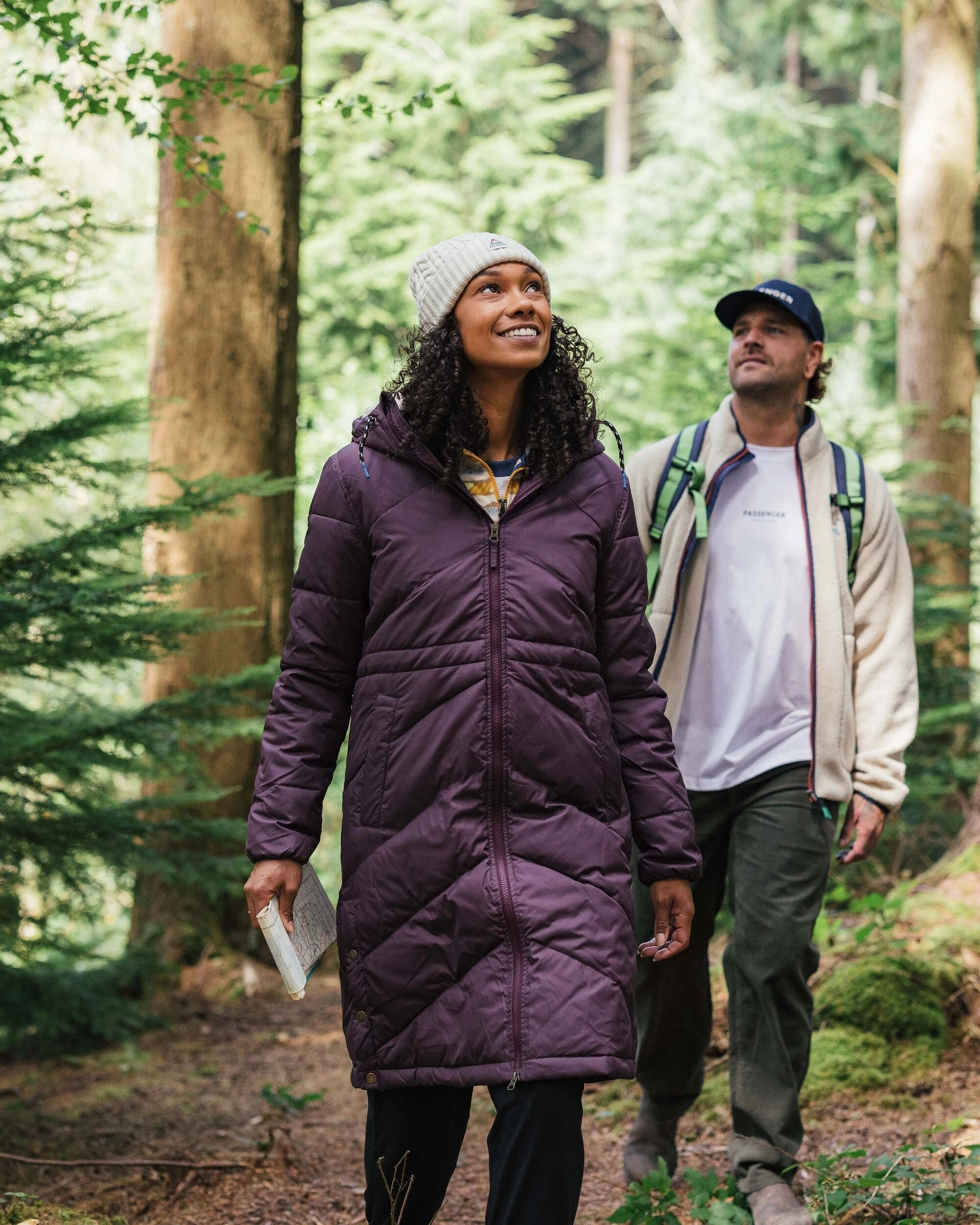 Kinsey Recycled 2.0 Jacket - Deep Plum Casual City Heavyweight Fabric
