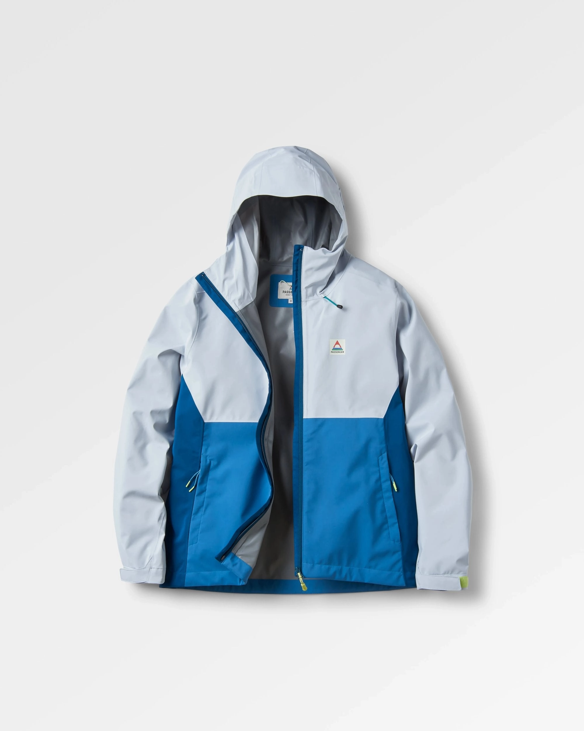 Easy Care Material Rainstorm Recycled Waterproof Jacket - Grey Blue/Blue Steel