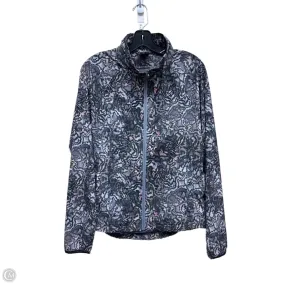 Plaid Print Quick Dry Fabric Technology Athletic Jacket By Athleta In Multi-colored, Size: M