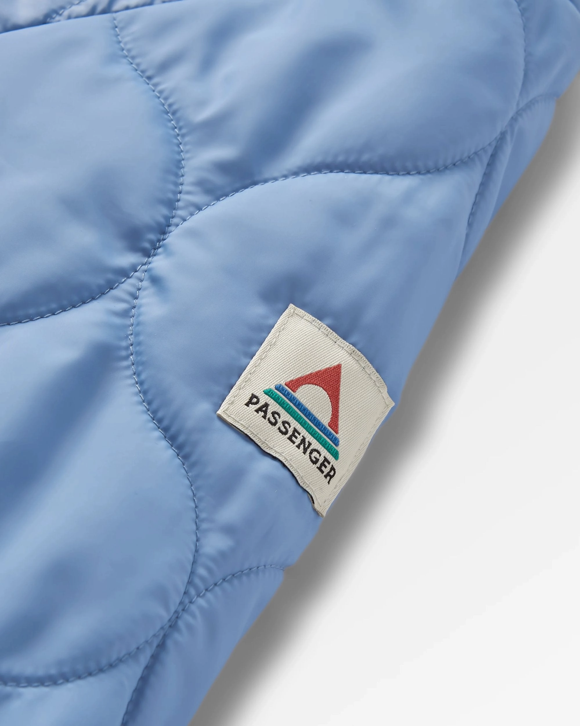 Flora Long Recycled Insulated Parka - Faded Denim FlexFoldPackaging