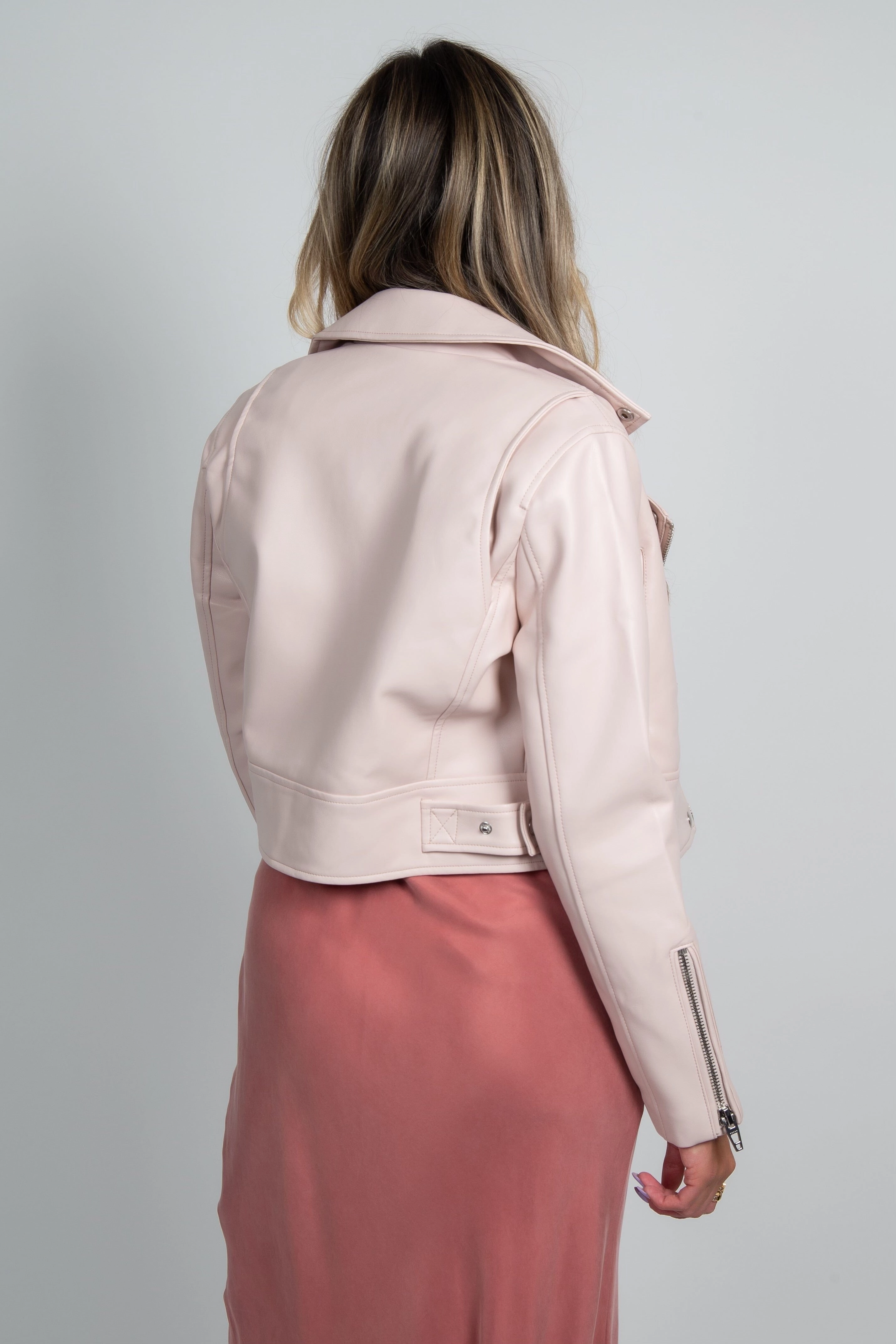 BLANK NYC | Mauve Chalk Jacket Transitional City Fit Crisp Detail