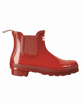 Minimalist Appeal All Weather Rough Terrain Hunter Womens Original Chelsea Gloss Boots