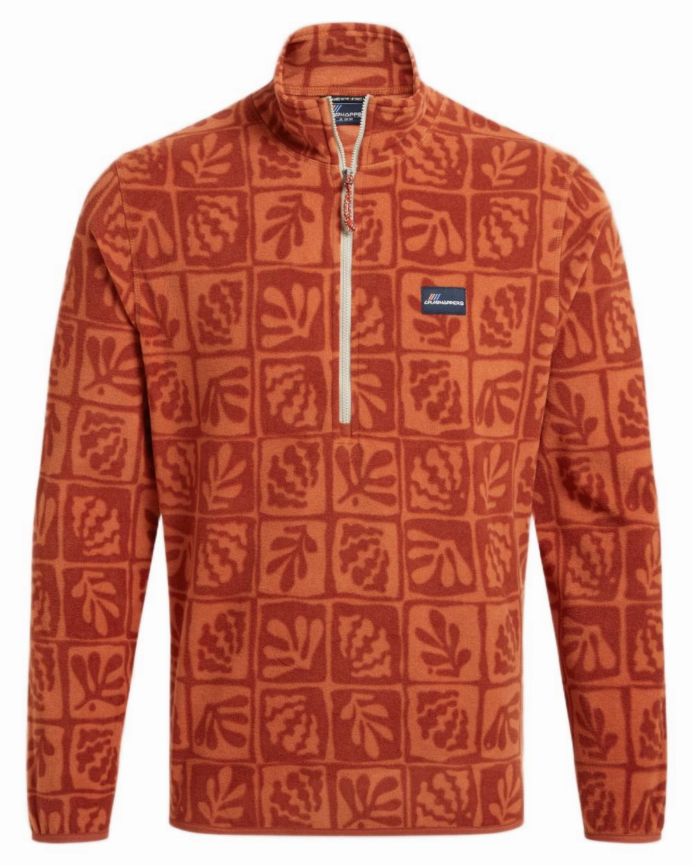Craghoppers Mens Galdie Half Zip Fleece Jacket Ultra Soft Brushed Interior ReinforcedElbows