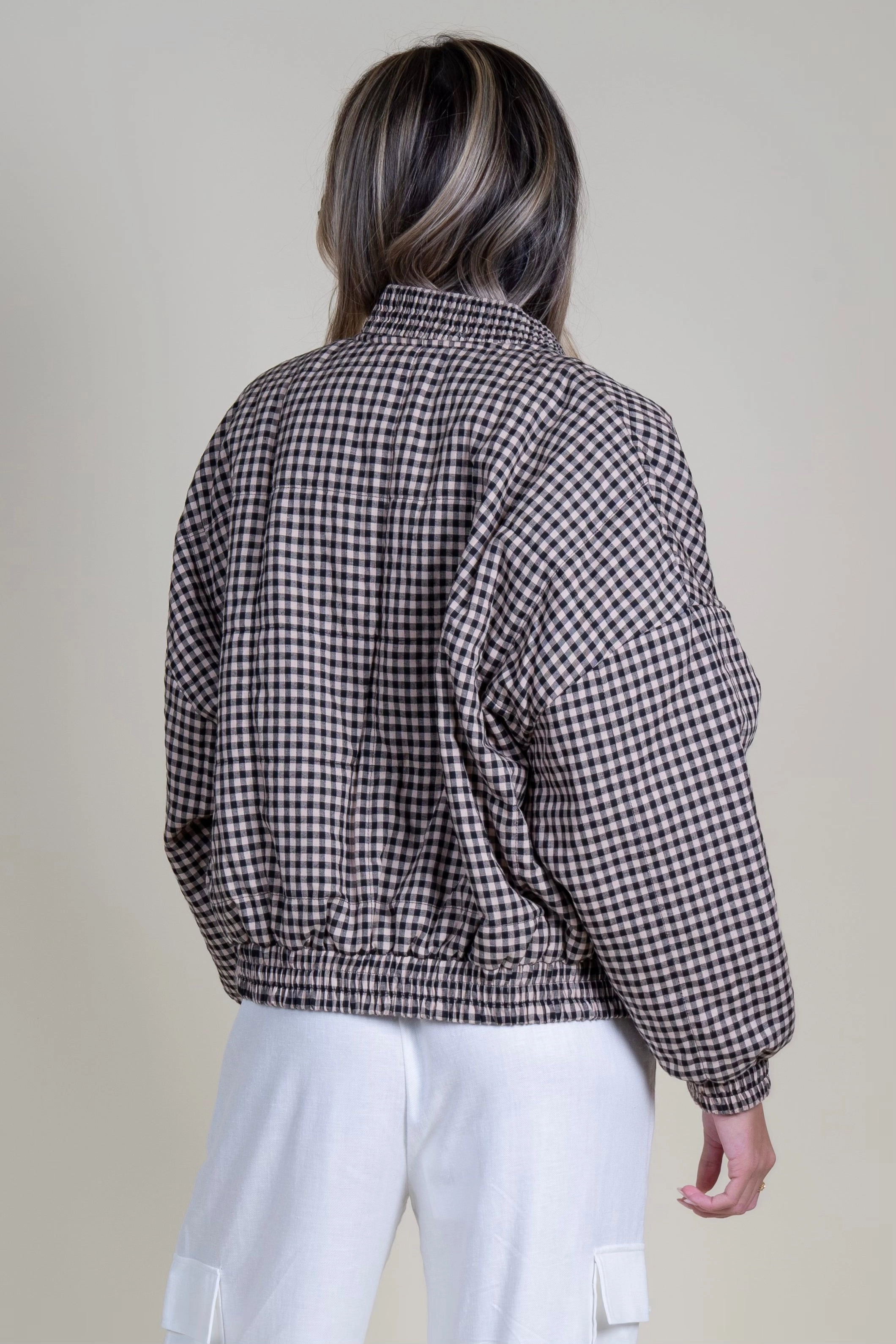 Waterproof Design FRNCH | Woven Bomber Padoue - Noir
