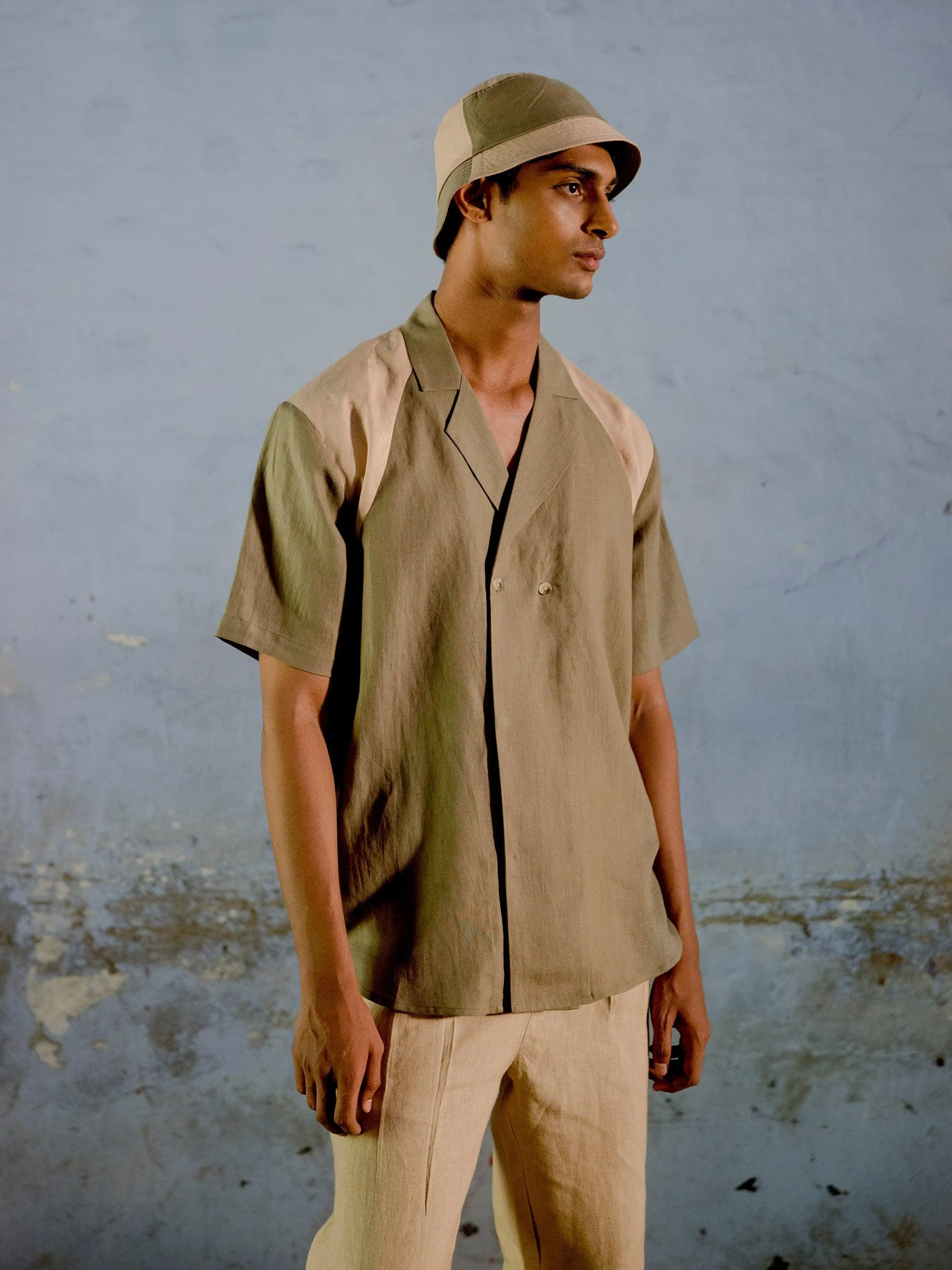 Marty Shirt Black Tie Optional Roomy Cut