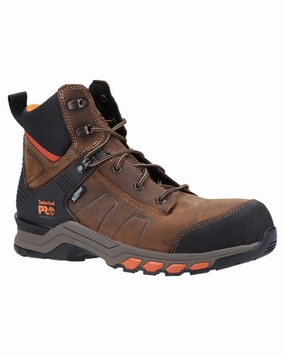 Timberland Pro Hypercharge Composite Safety Work Boots 2.0 Shock Diffusing Heel Abrasion Resistant Materials