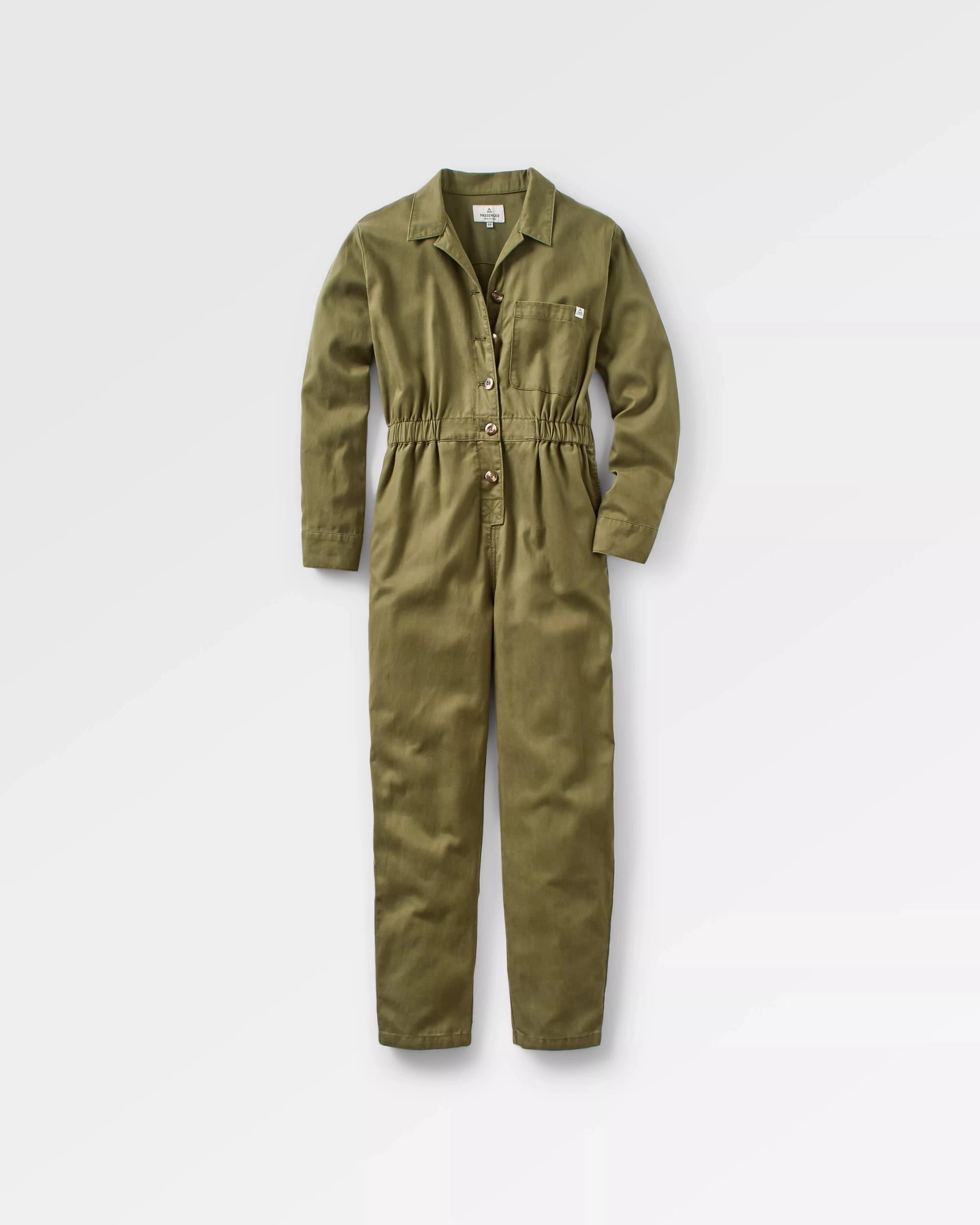 Elastic Fit TemperatureRegulation Resonate Boiler Suit - Khaki