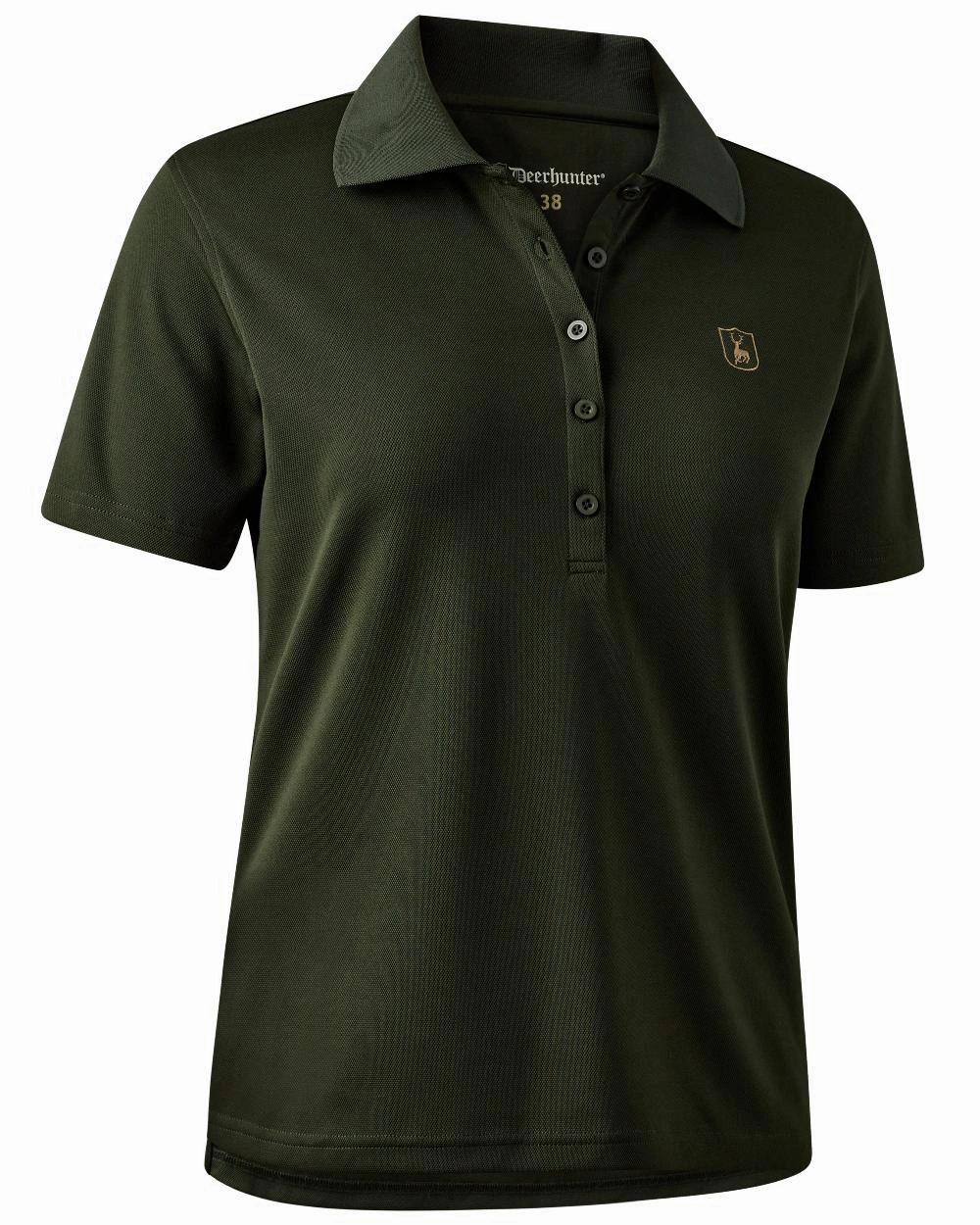 Deerhunter Lady Climate Polo Shirt With 37.5? Technology Effortless Layer Soft Touch Fit