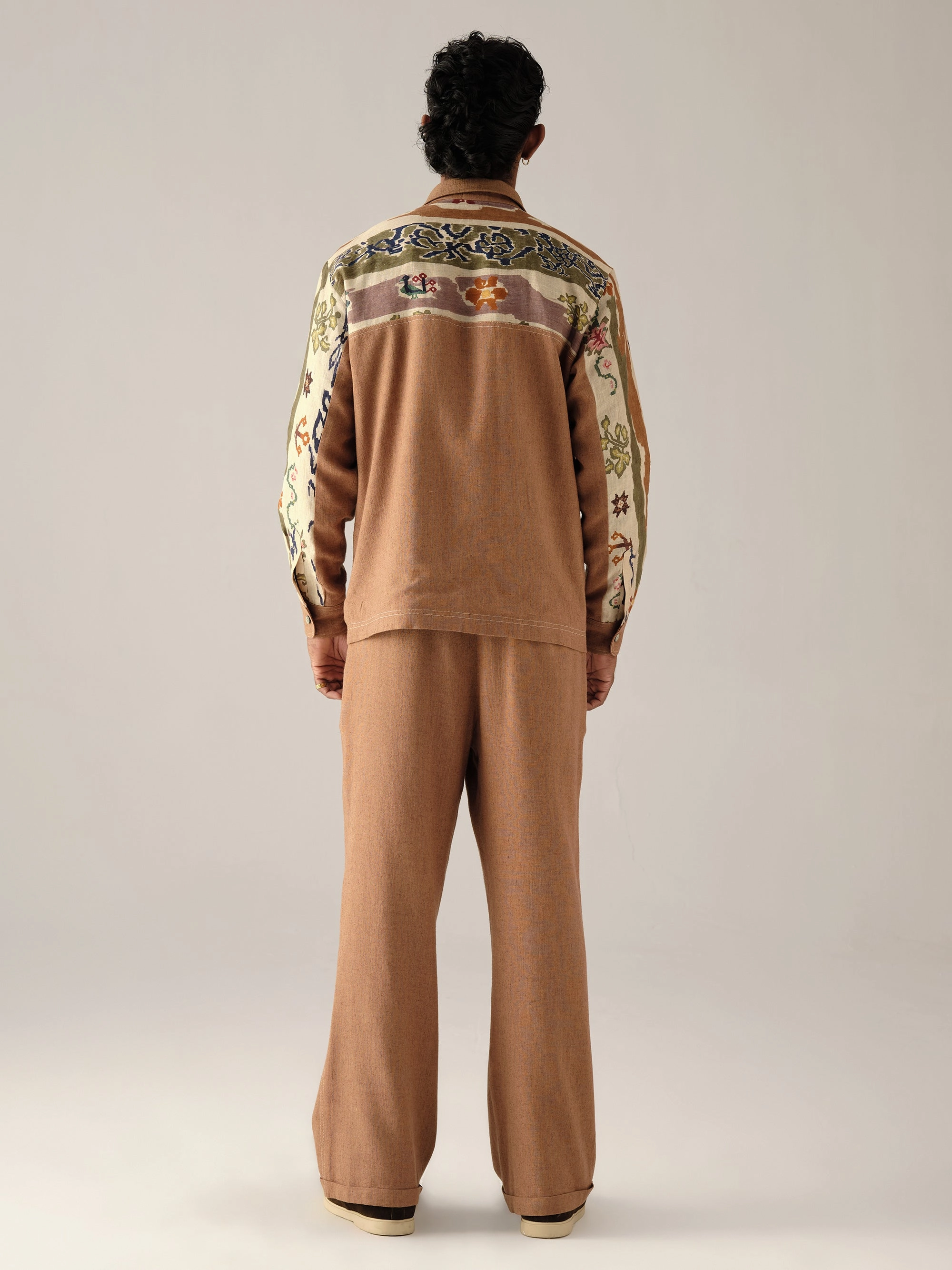 Casual Trend Street Fashion Retro Shacket