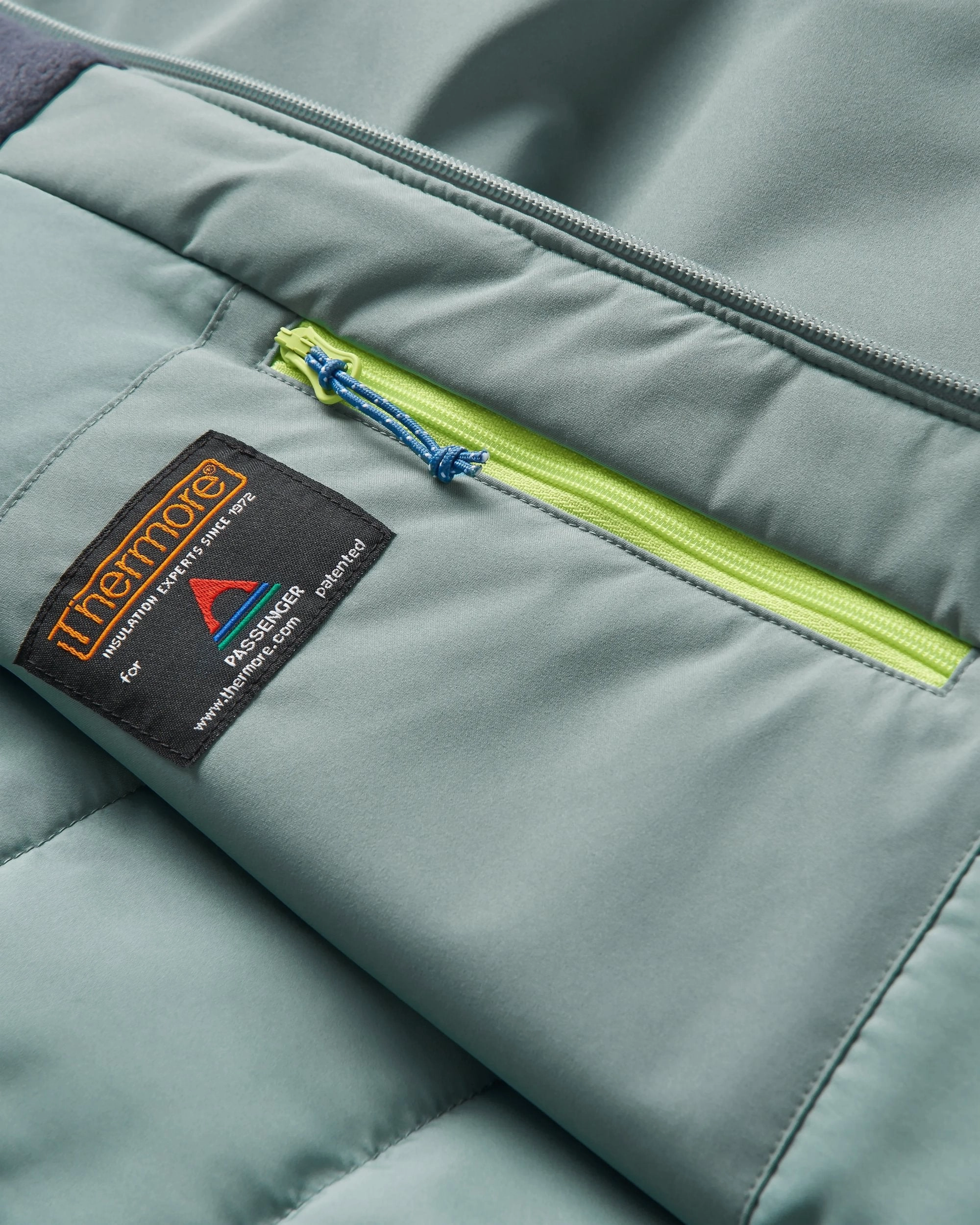 Oversized Fit Eclipse Insulated Waterproof Jacket - Arctic