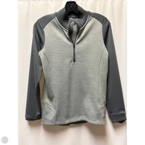 Athletic Jacket By Nike In Grey, Size: S Adjustable Cuff Light Day Jacket