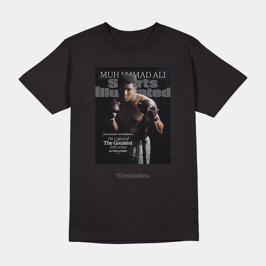 AdjustableDrawstring Microfiber Technology SPORTS ILLUSTRATED x ALI THE GREATEST COVER SHIRT