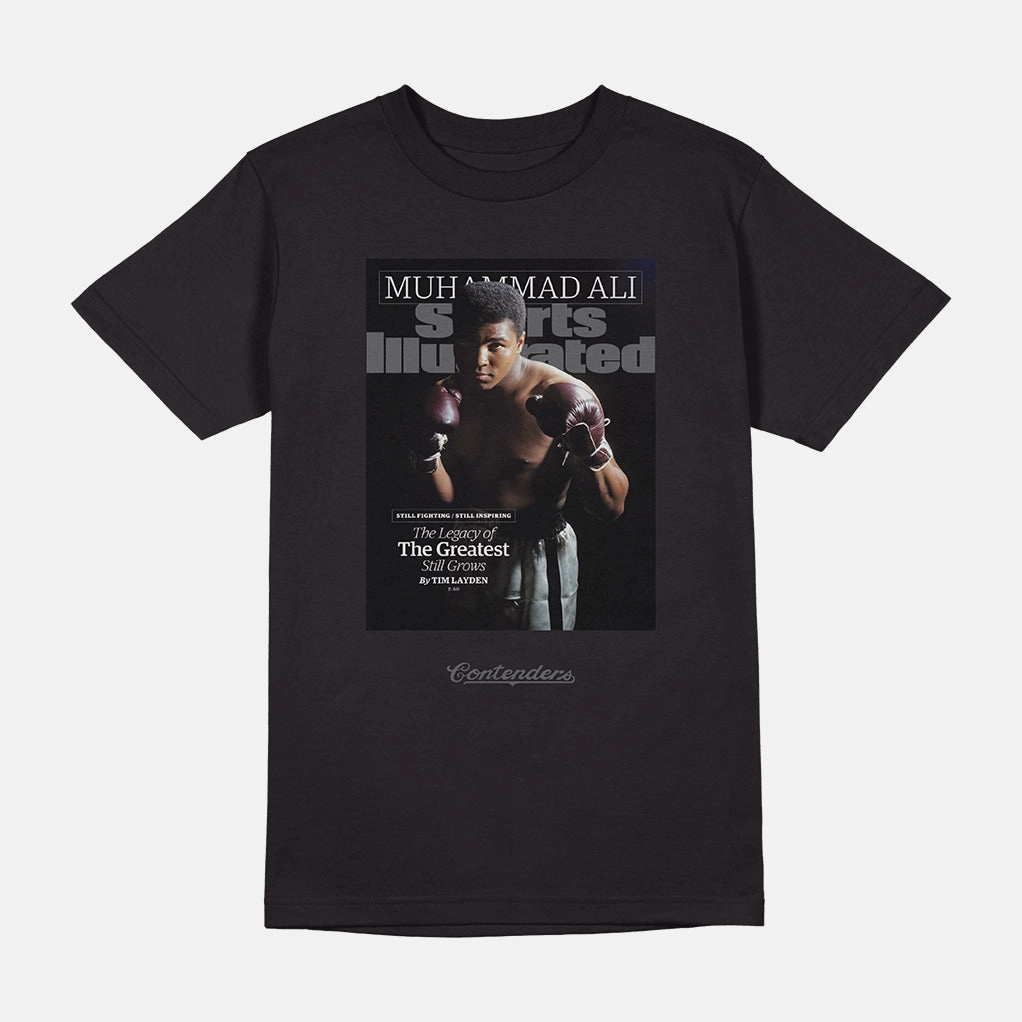 Vintage Hoodie Microfiber Material SPORTS ILLUSTRATED x ALI THE GREATEST COVER SHIRT