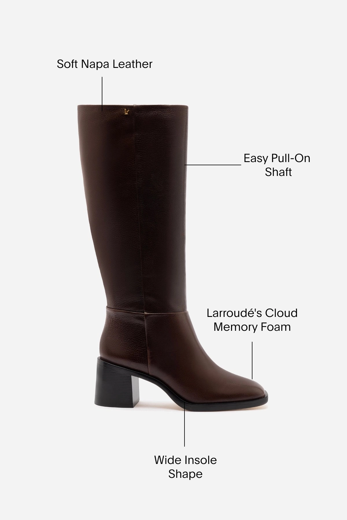Ricky Boot In Brown Leather Breathable Comfort Seeker