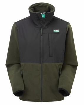 Sporty Casual Ridgeline Ladies Hybrid Fleece Jacket