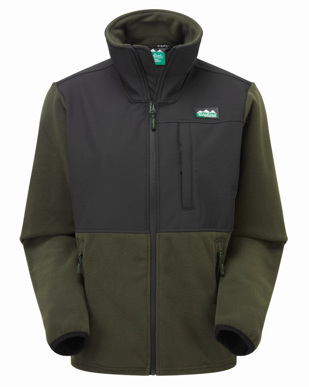 Sporty Casual Ridgeline Ladies Hybrid Fleece Jacket