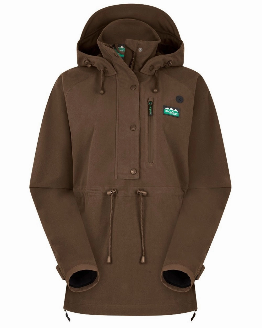 Anti Pilling Surface Ridgeline Ladies Monsoon Waterproof Smock
