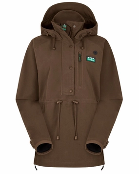 Anti Pilling Surface Ridgeline Ladies Monsoon Waterproof Smock